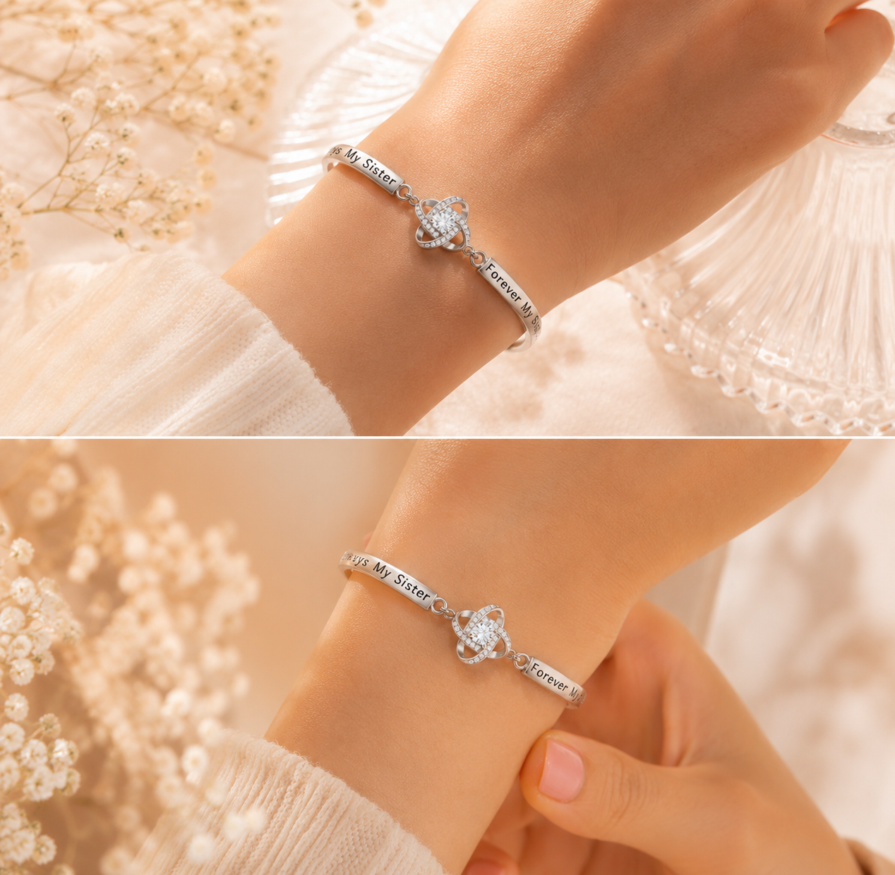 Kleeblatt-Armband